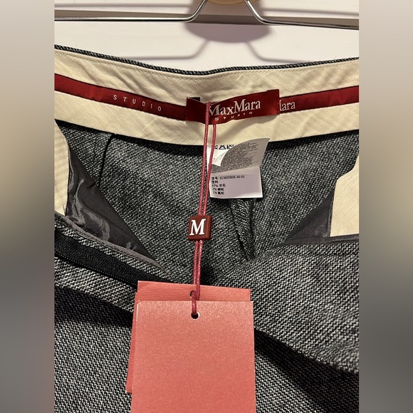 MaxMara Studio Wool Trousers - Picture 6 of 8